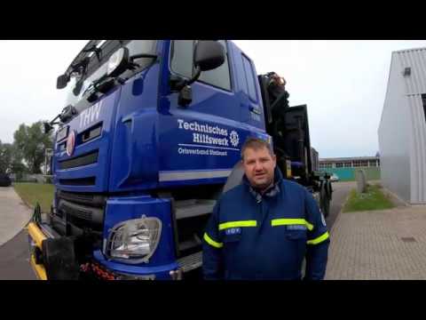 Verlegeuebung THW Stralsund